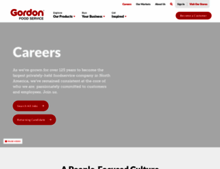jobs.gfs.com screenshot