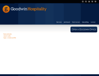 jobs.goodwinhospitality.com screenshot