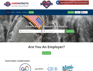 jobs.hirepatriots.com screenshot