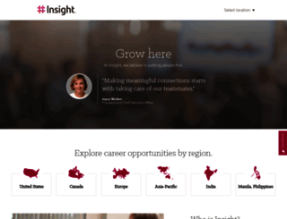 jobs.insight.com screenshot