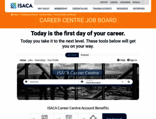 jobs.isaca.org screenshot