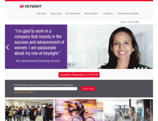 jobs.keysight.com screenshot