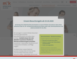 jobs.klinikum-muenchen.de screenshot