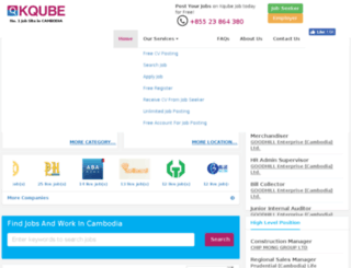 jobs.kqube.net screenshot