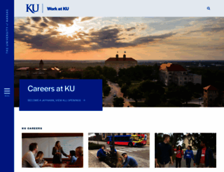 jobs.ku.edu screenshot