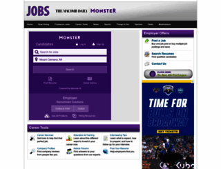 jobs.macombdaily.com screenshot