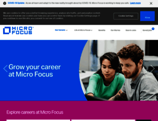 jobs.microfocus.com screenshot