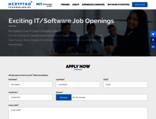 jobs.ncrypted.com screenshot