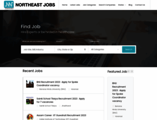 jobs.nenow.in screenshot