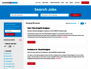 jobs.onwardsearch.com screenshot