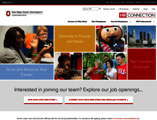 jobs.osu.edu screenshot