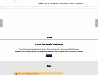 jobs.placewell.com screenshot
