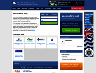 jobs.policeoracle.com screenshot