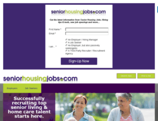 jobs.seniorhousingjobs.com screenshot