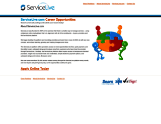jobs.servicelive.com screenshot