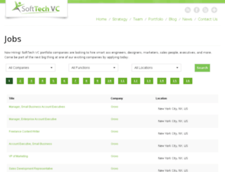 jobs.softtechvc.com screenshot