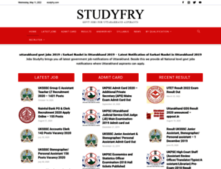jobs.studyfry.com screenshot