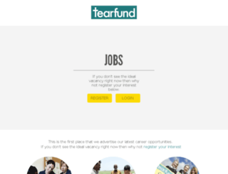 jobs.tearfund.org screenshot