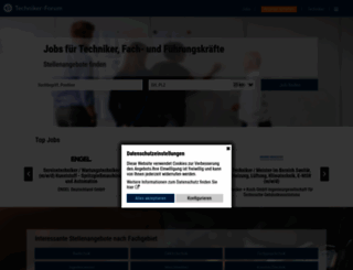jobs.techniker-forum.de screenshot