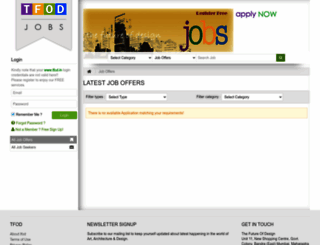 jobs.tfod.in screenshot
