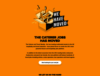 jobs.thecaterer.com screenshot
