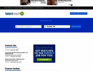 jobs.thecourierexpress.com screenshot