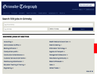 jobs.thisisgrimsby.co.uk screenshot