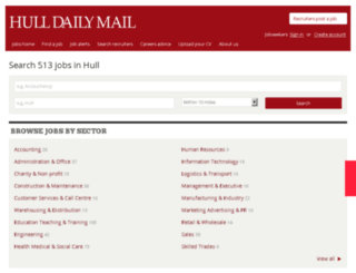 jobs.thisishullandeastriding.co.uk screenshot