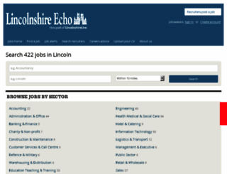 jobs.thisislincolnshire.co.uk screenshot