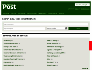 jobs.thisisnottingham.co.uk screenshot