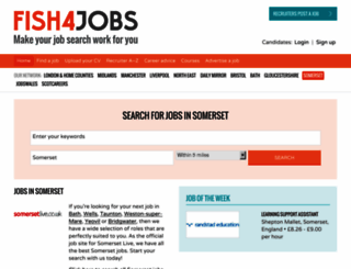 jobs.thisissomerset.co.uk screenshot