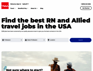 jobs.tnaa.com screenshot