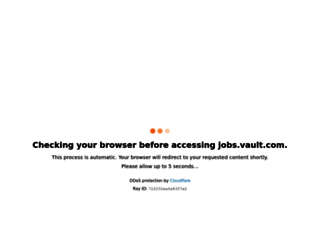 jobs.vault.com screenshot