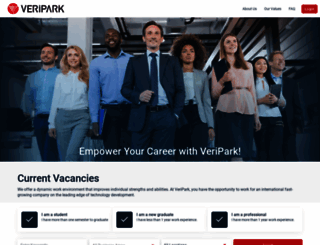 jobs.veripark.com screenshot