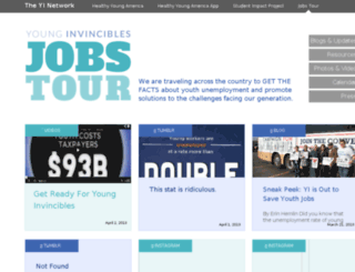 jobs.younginvincibles.org screenshot