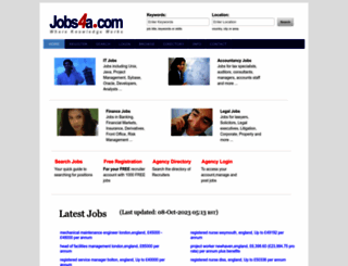 jobs4a.com screenshot