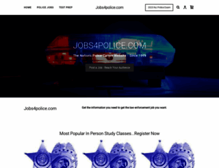 jobs4police.com screenshot