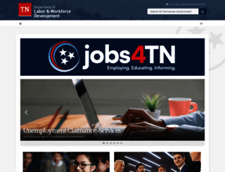 jobs4tn.gov screenshot