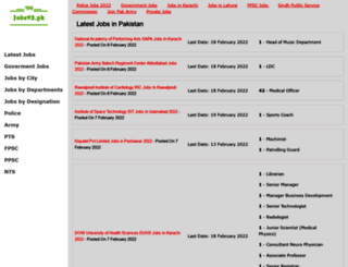 jobs92.pk screenshot