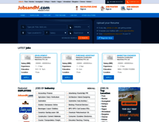 jobsandhi.com screenshot