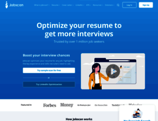 jobscan.com screenshot