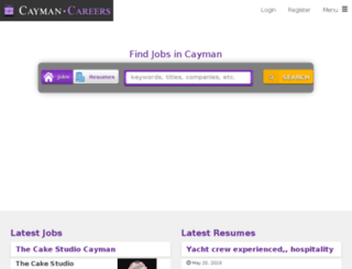 jobscayman.com screenshot