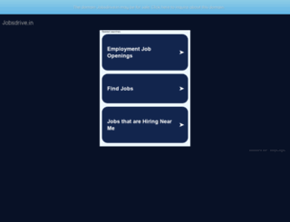 jobsdrive.in screenshot