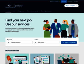 jobsearch.gov.au screenshot