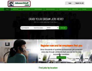 jobsearchgulf.com screenshot