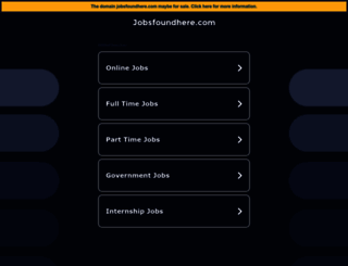 jobsfoundhere.com screenshot