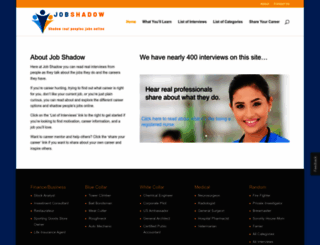 jobshadow.com screenshot