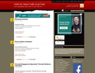 jobsin214.com screenshot