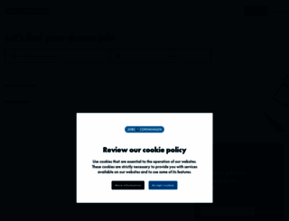 jobsincopenhagen.com screenshot