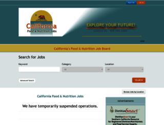 jobsindietetics.com screenshot